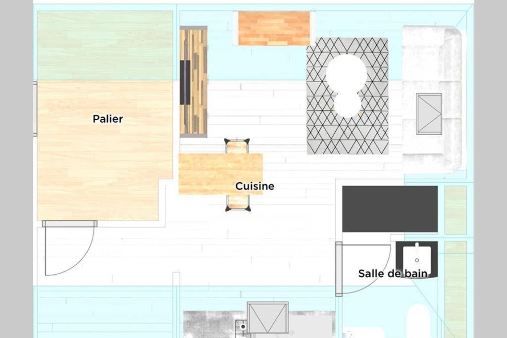 Apartmán Le Cosy Sens Exteriér fotografie